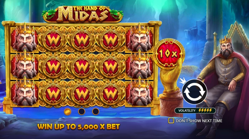 The Hand of Midas slot demo