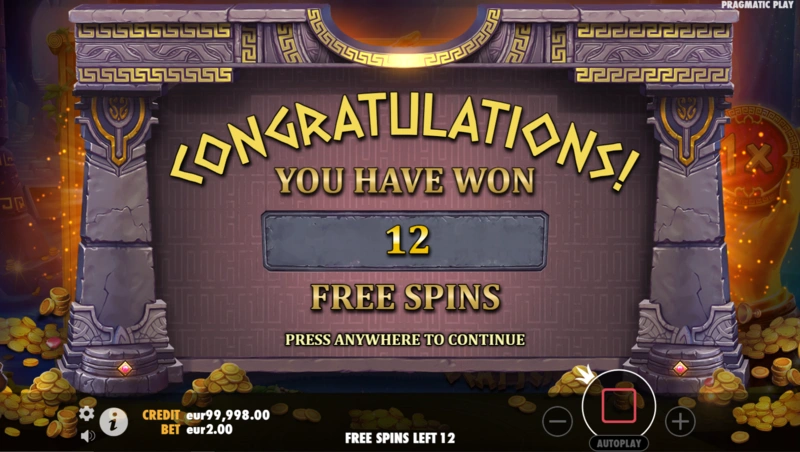 The Hand of Midas slot features